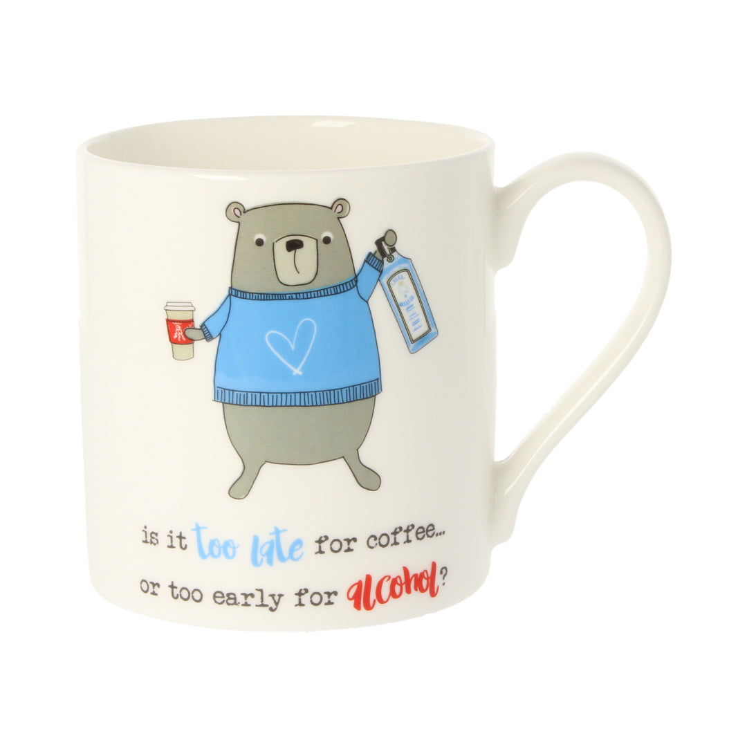 Too Late, Too Early Mug