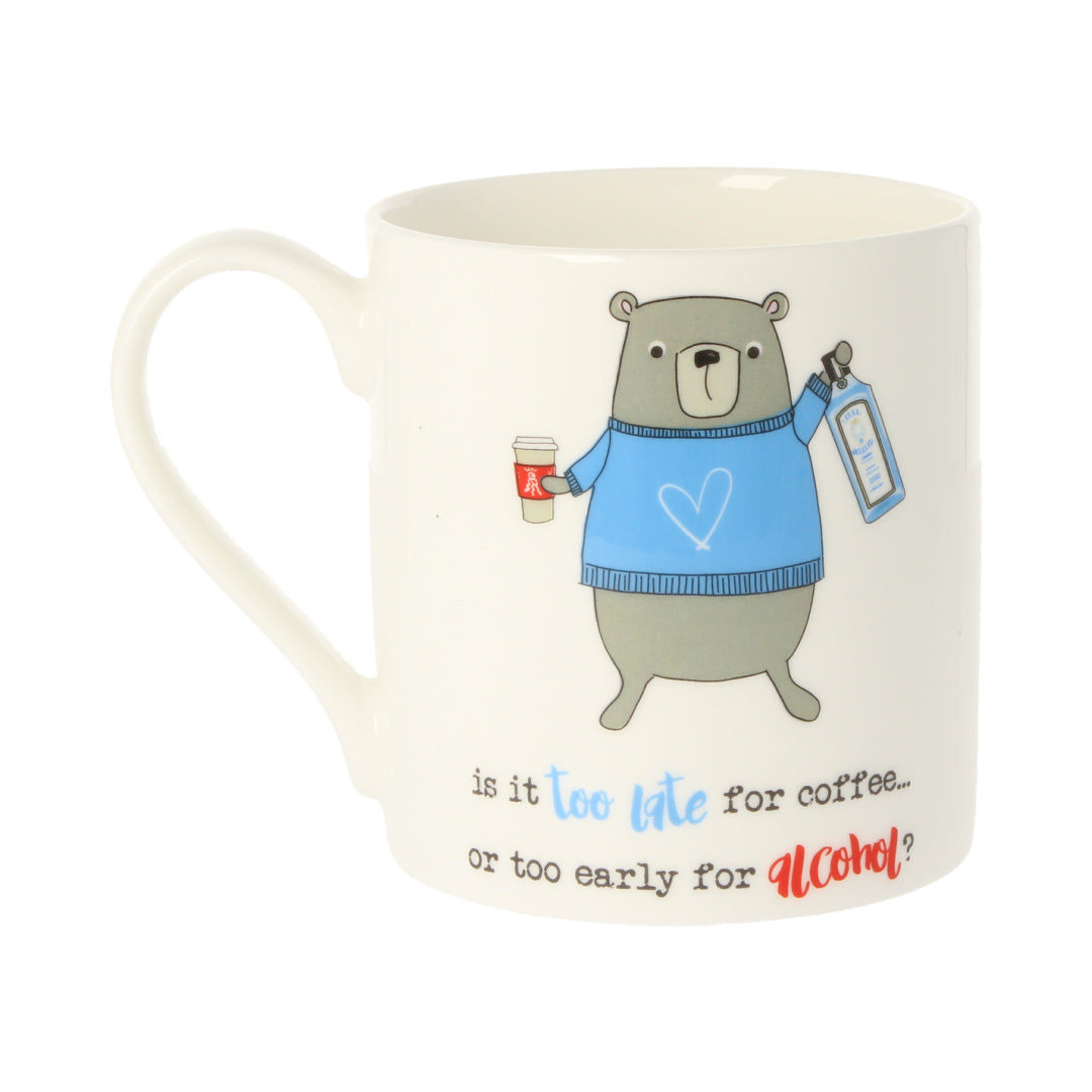 Too Late, Too Early Mug