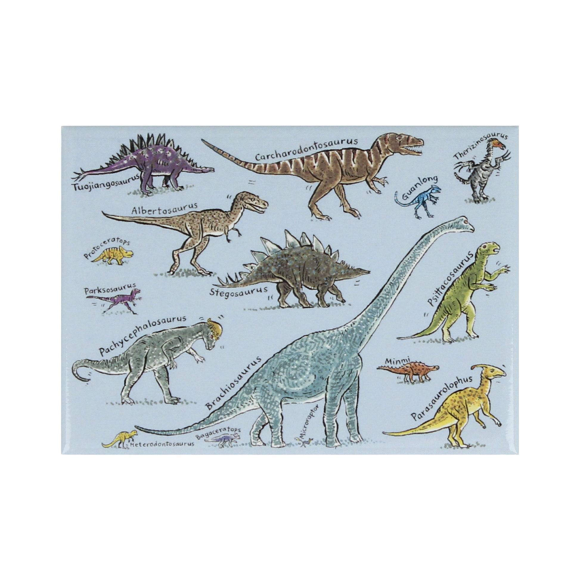 Dinosaurs Magnet Duo