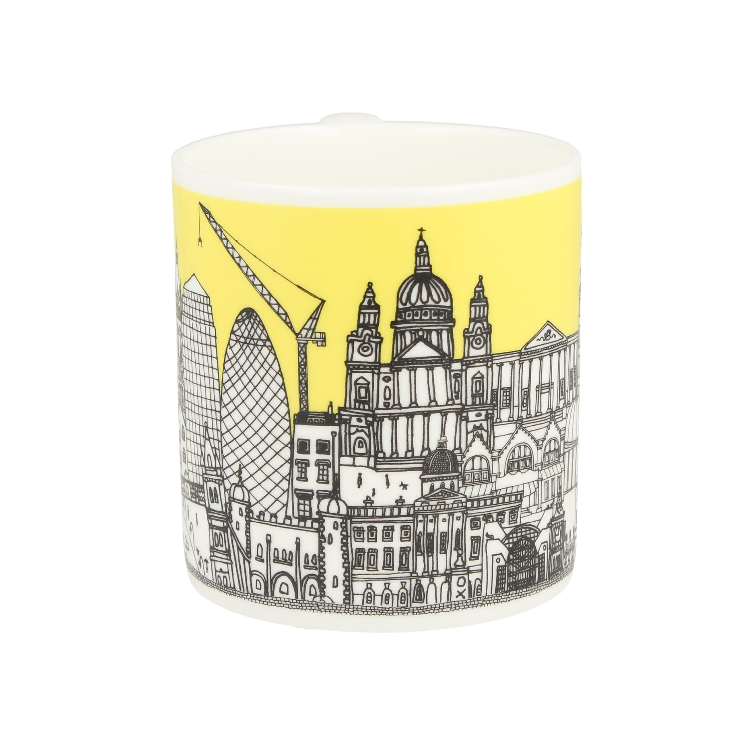 London Buildings Yellow Mug