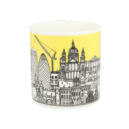 London Buildings Yellow Mug