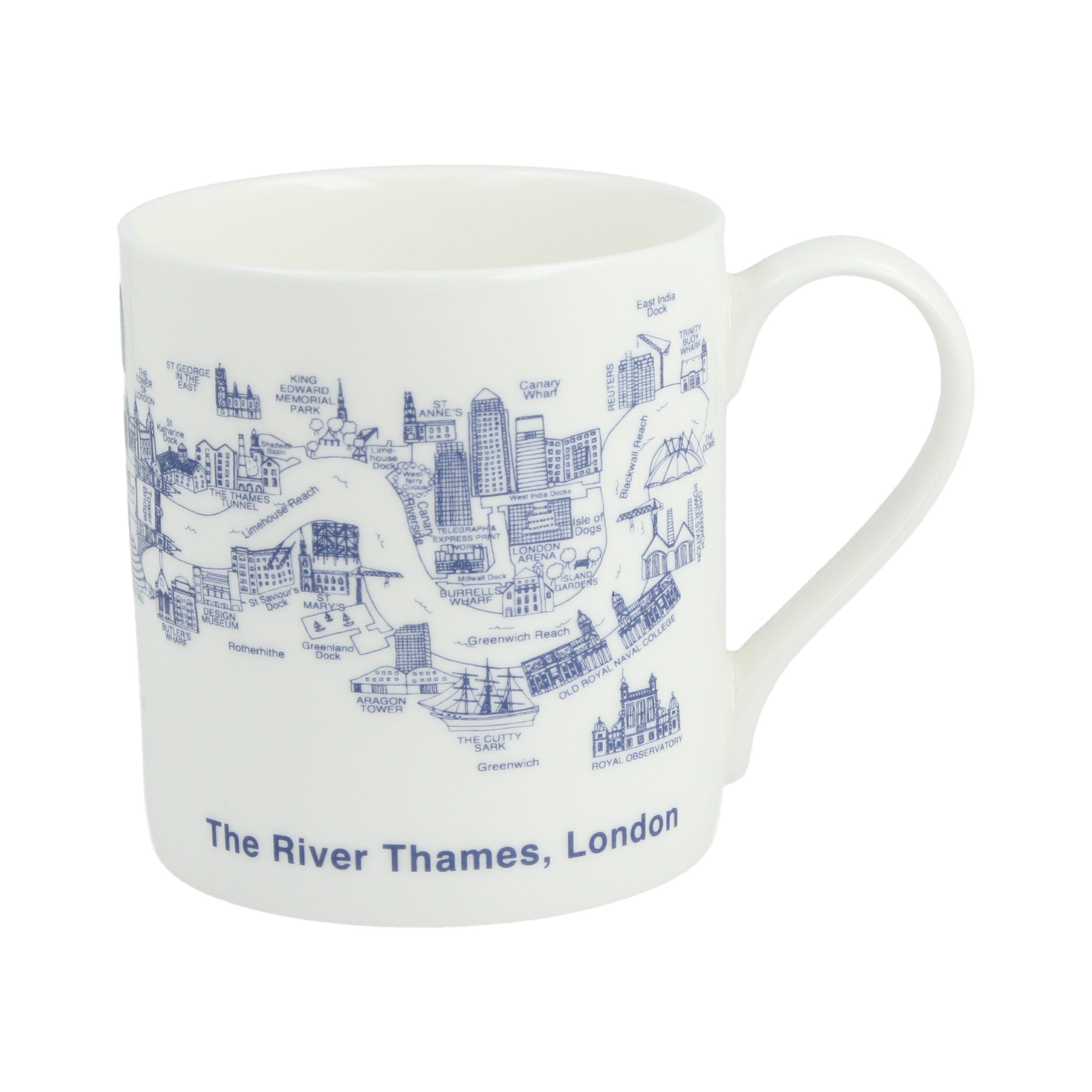 Thames Map Mug