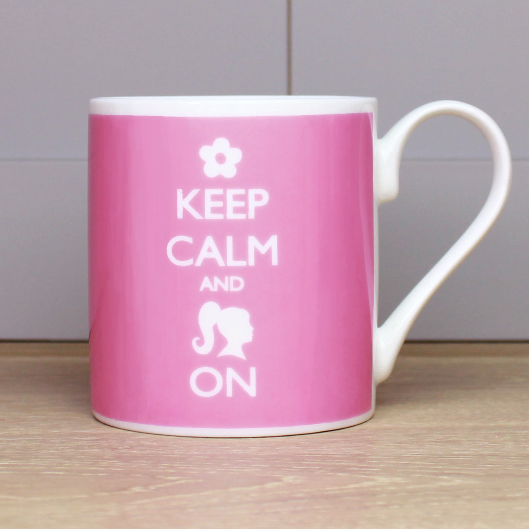 Keep Calm Pink  Mug