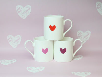Wee Heart Red Mug
