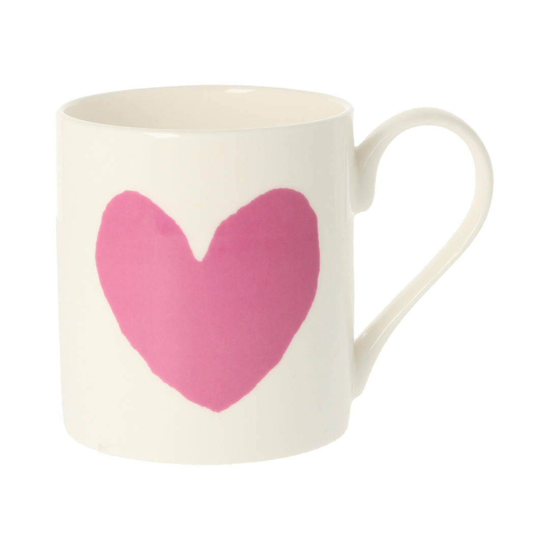Big Heart Pink Mug