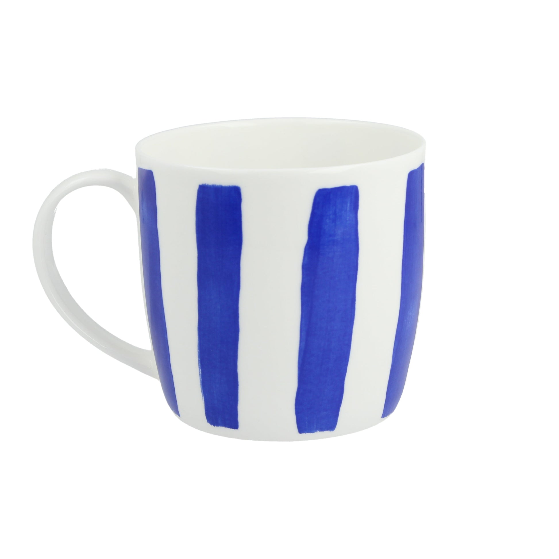 Awning Stripe Blueberry Huggable Mug