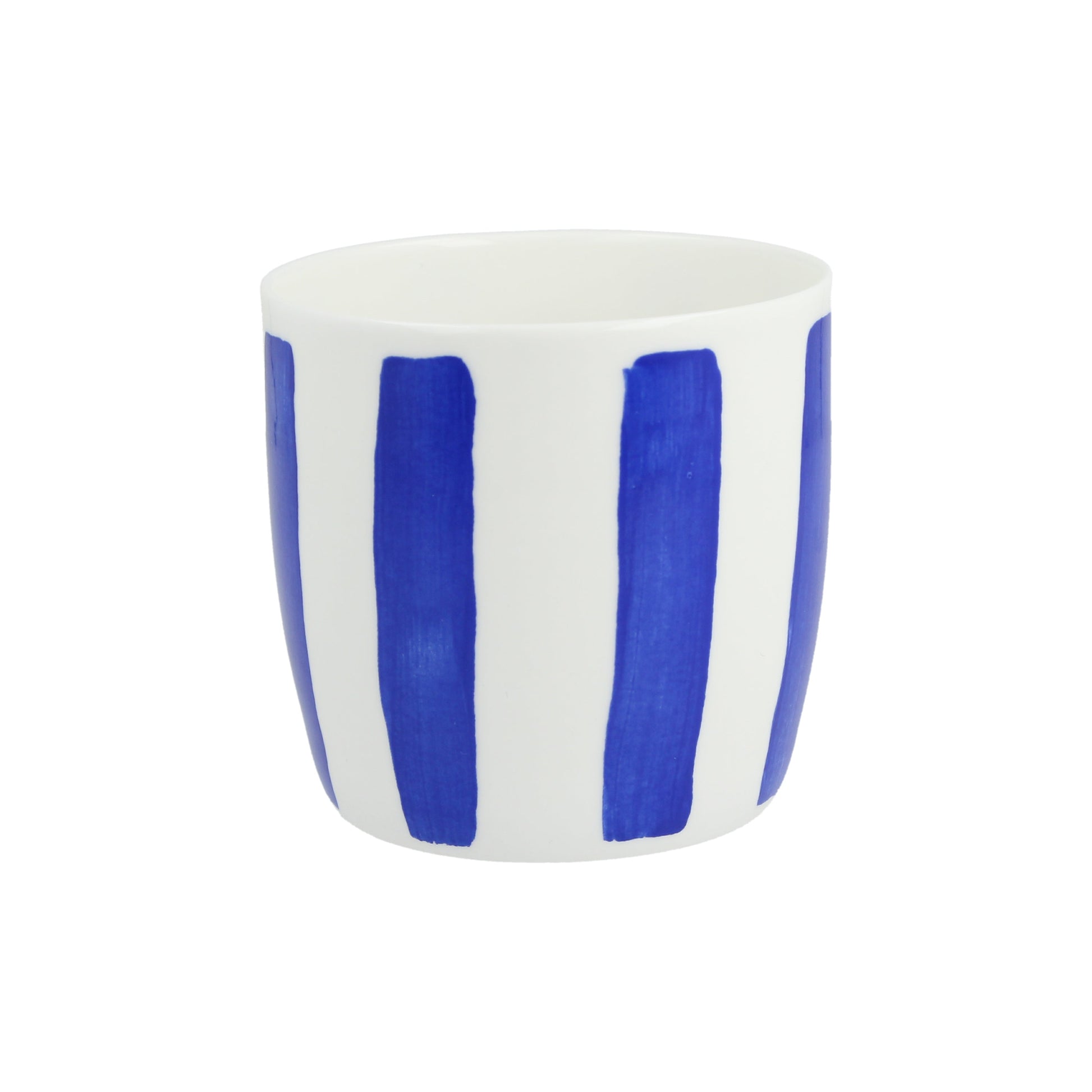Awning Stripe Blueberry Huggable Mug