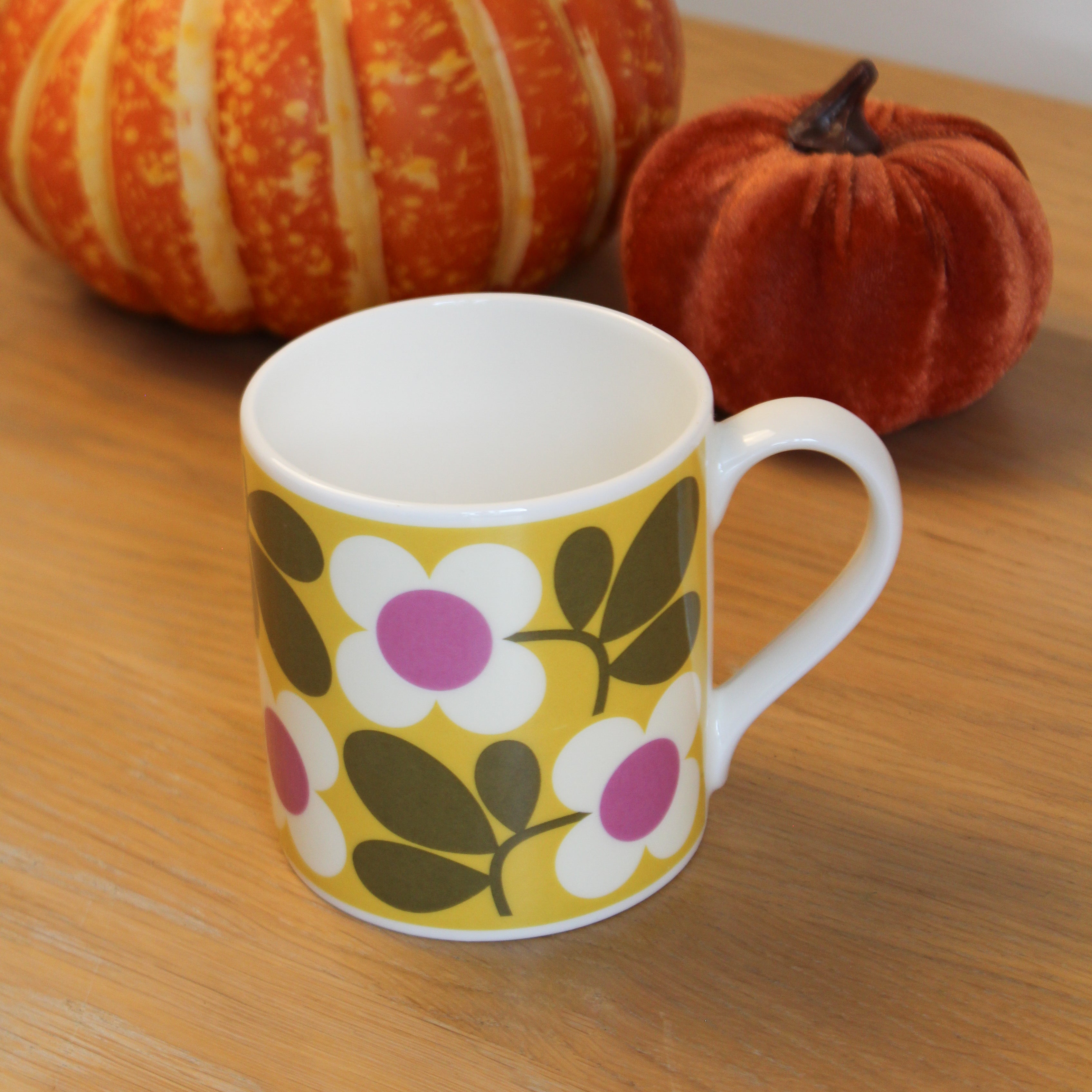 Floret Yellow Mug