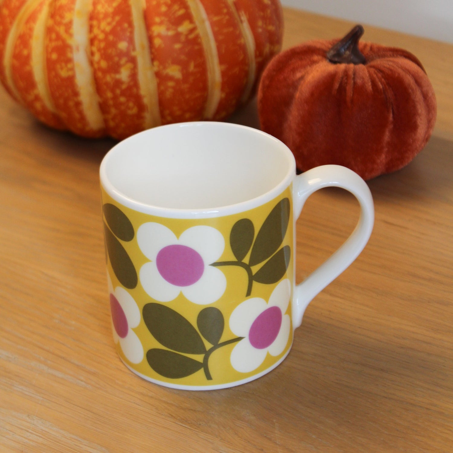 Floret Yellow Mug