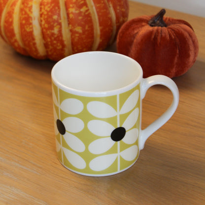 Sixties Stem Ochre Mug