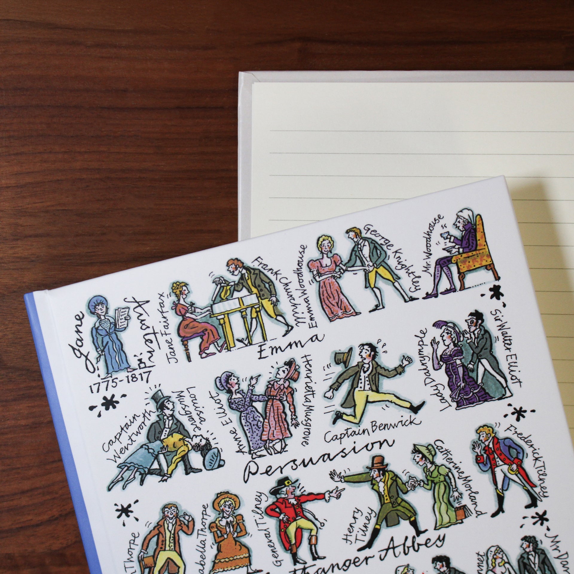 Jane Austen A5 Hardback Notebook