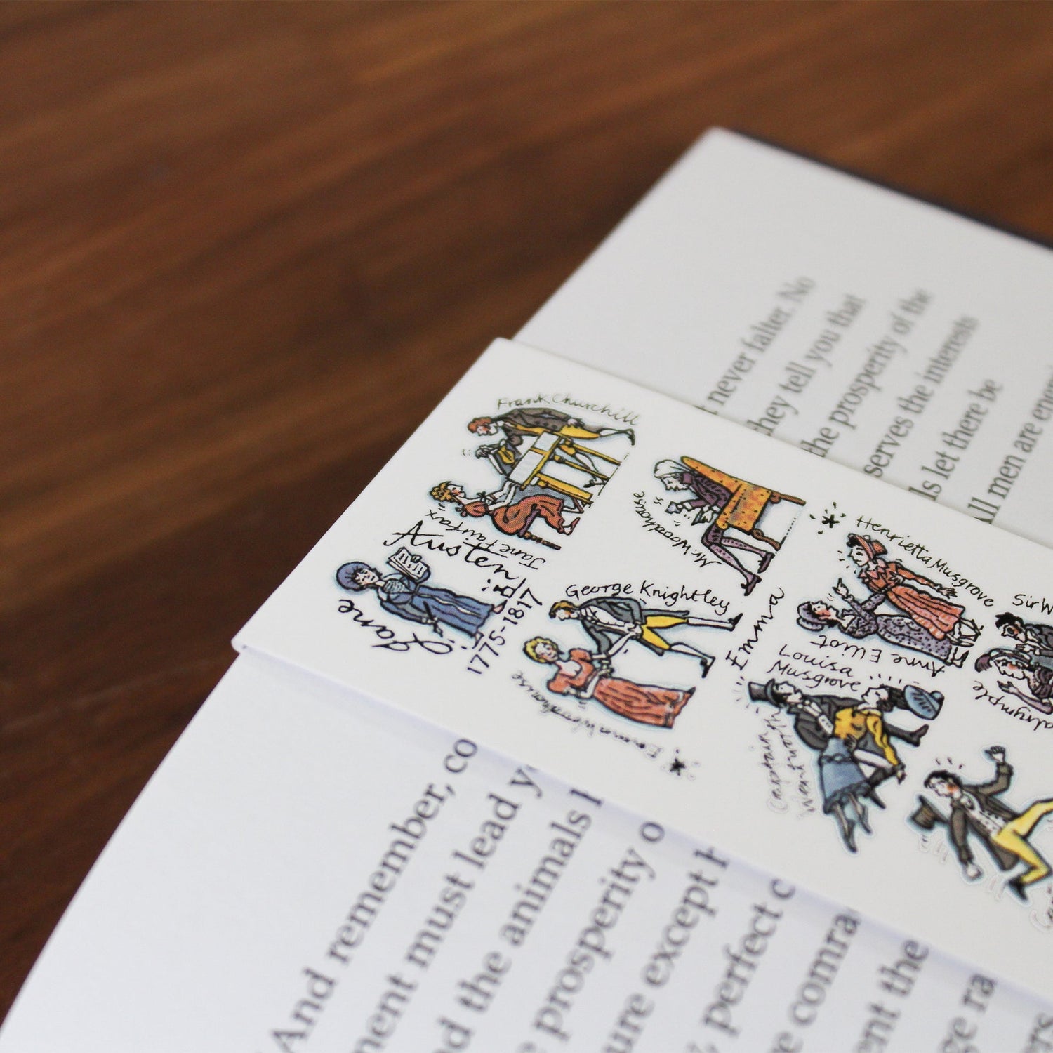 Jane Austen Magnetic Bookmark