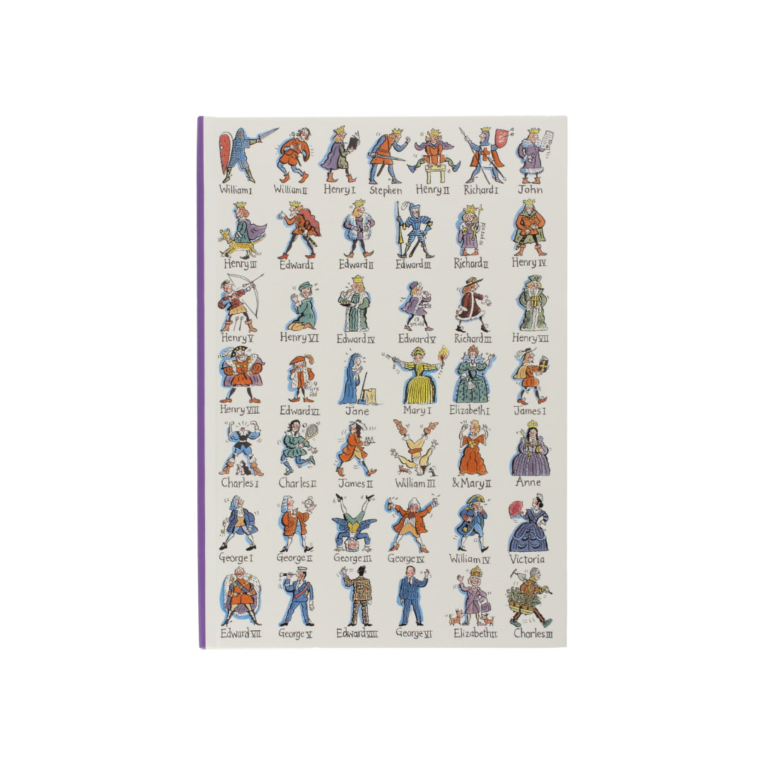 Kings & Queens of England A5 Hardback Notebook