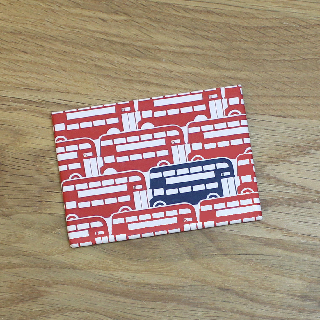 Red Bus Magnet