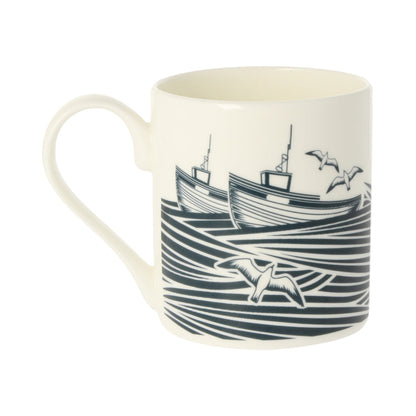 Whitby Washed Denim Mug