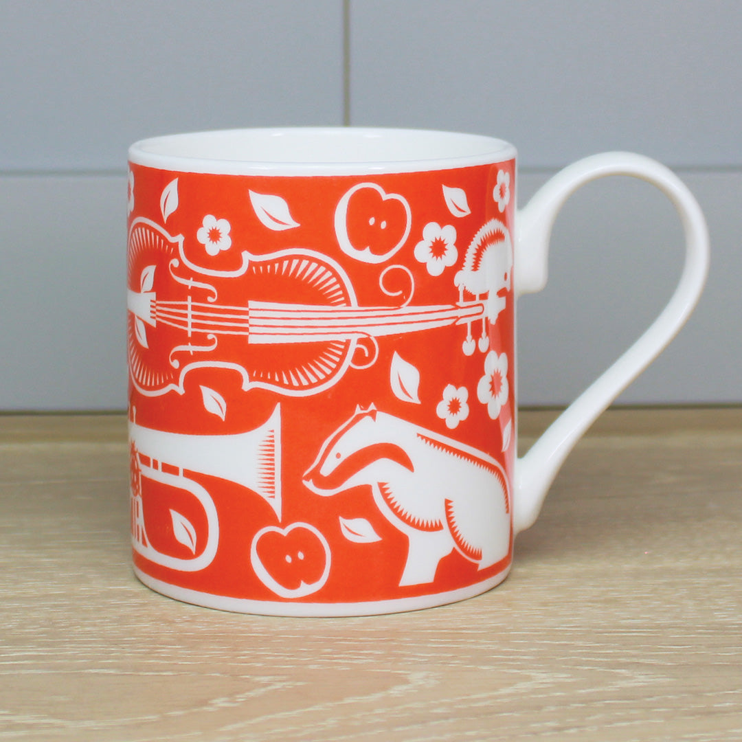 Pet Sounds Harvest Orange Mug