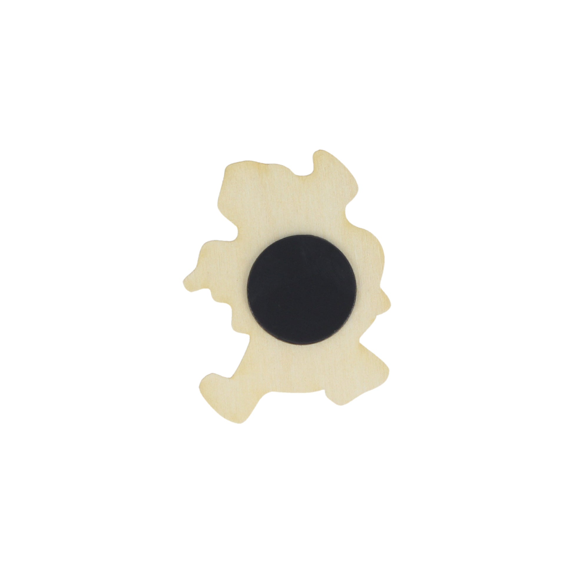 Charles III Wooden Magnet
