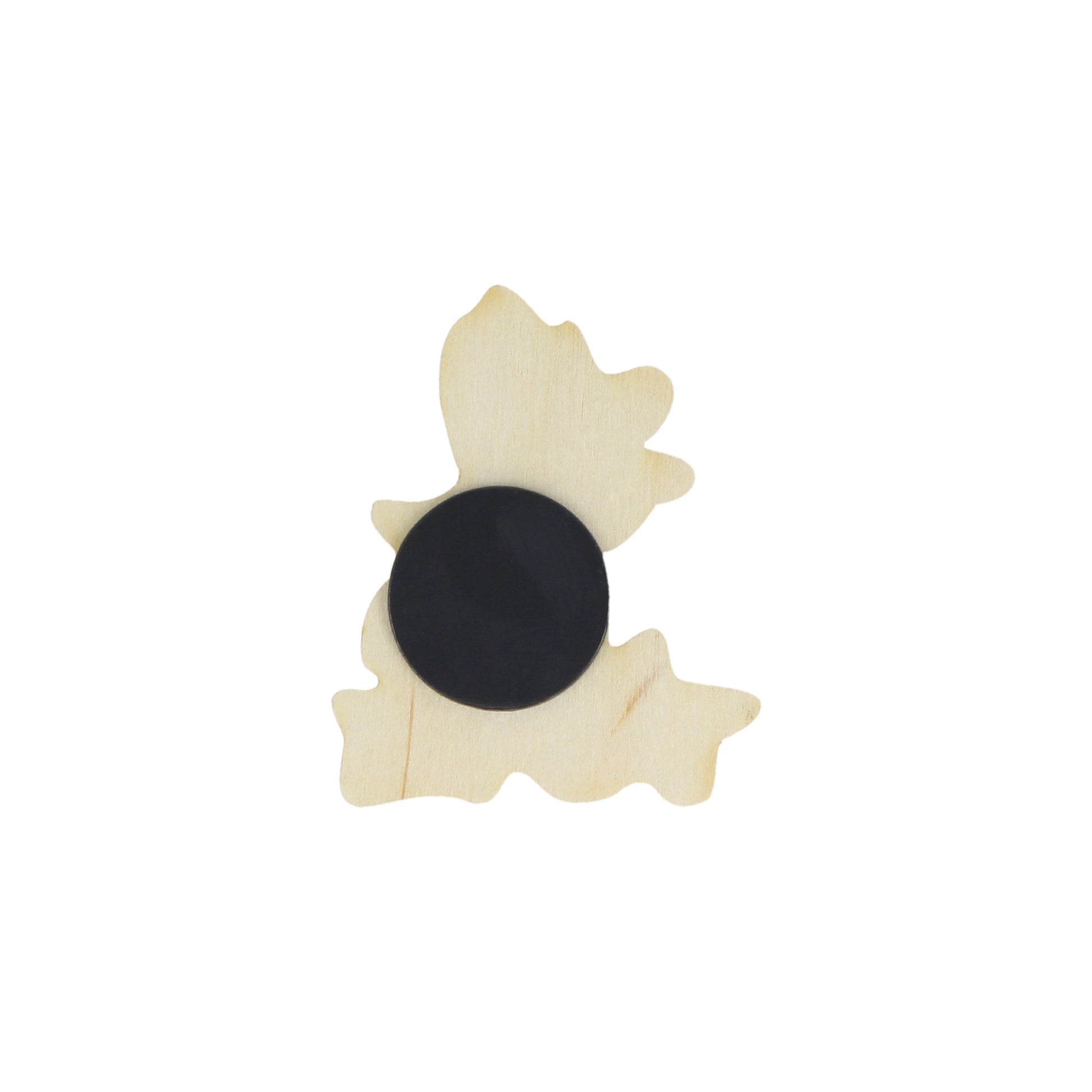 Elizabeth II Wooden Magnet