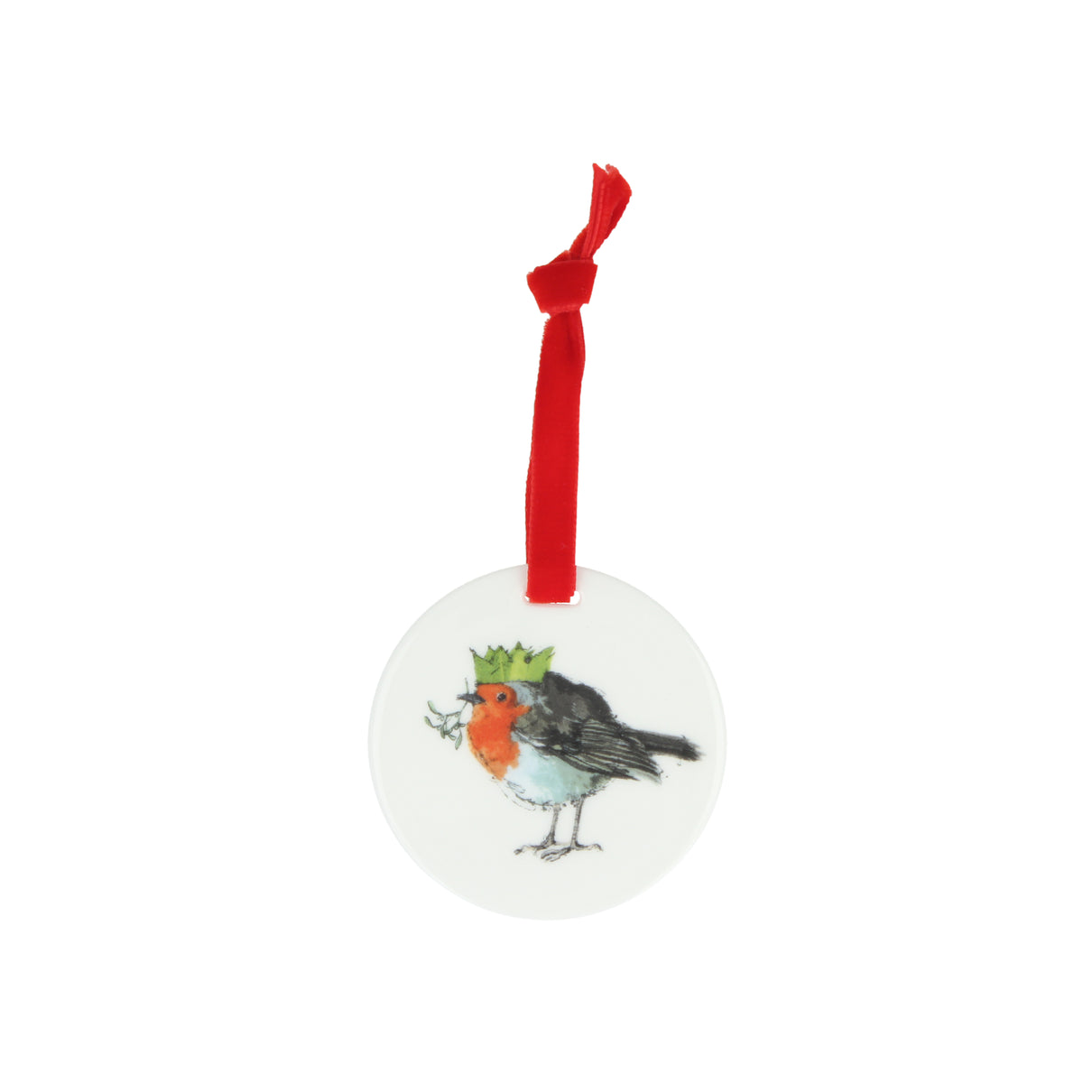 Christmas Robin Flat Decoration