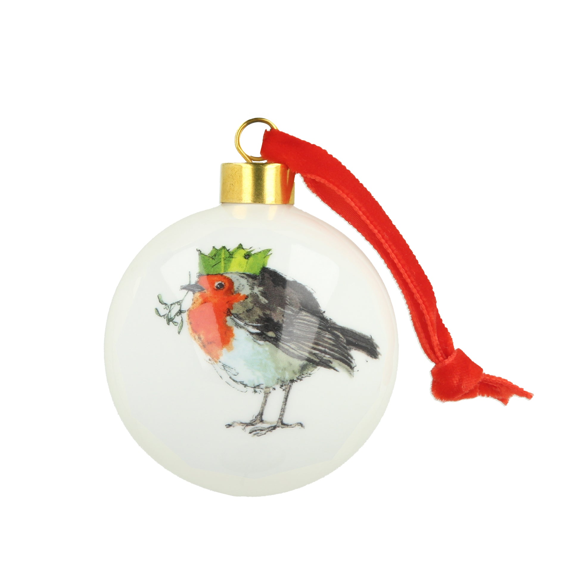 Christmas Robin Bauble