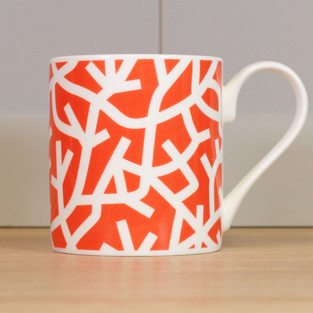 A Forest Harvest Orange Mug
