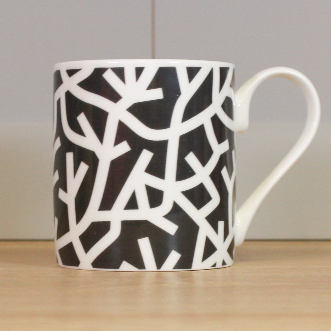 A Forest Snow Mug