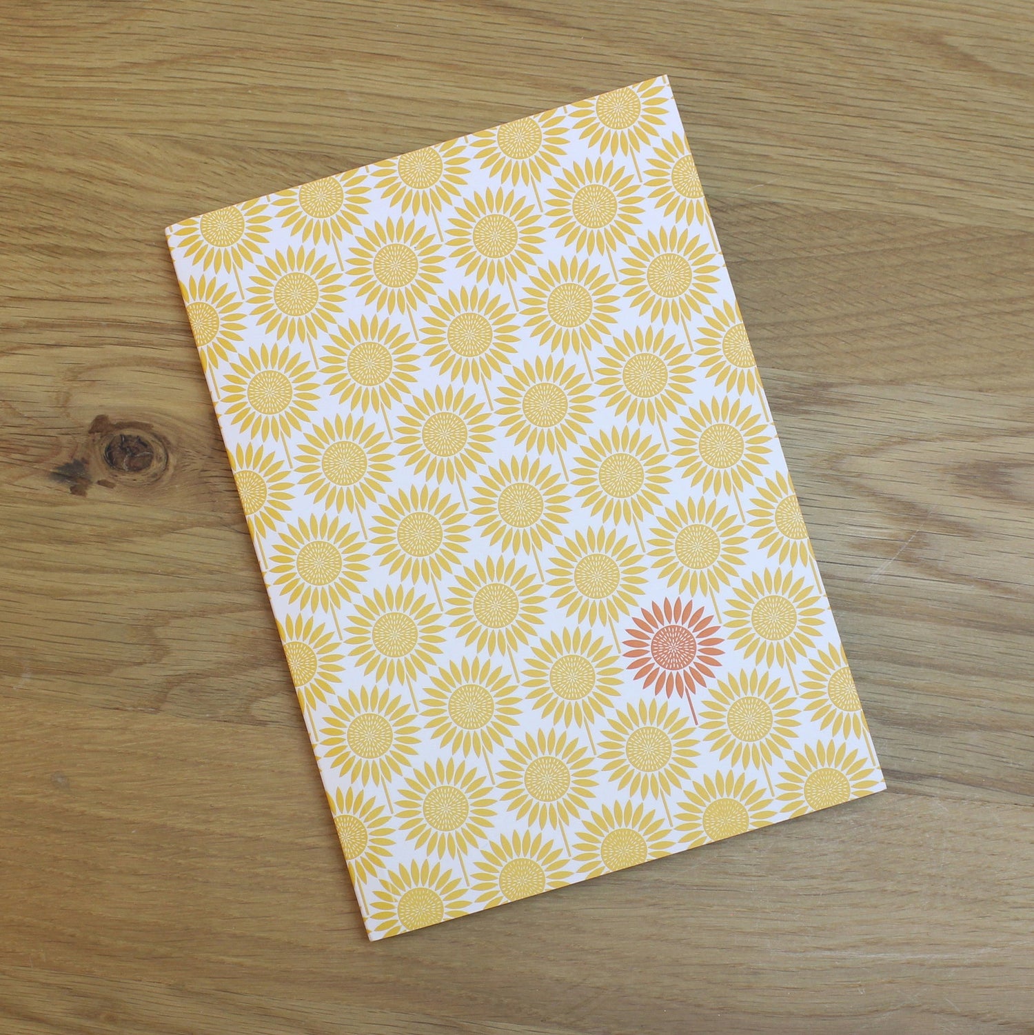 Sunflower A5 Softcover Notebook