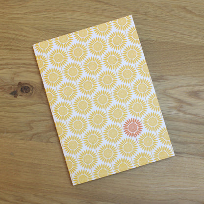 Sunflower A5 Softcover Notebook