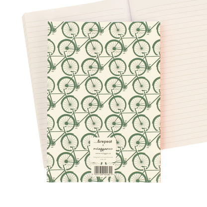 Bicycle A5 Softcover Notebook