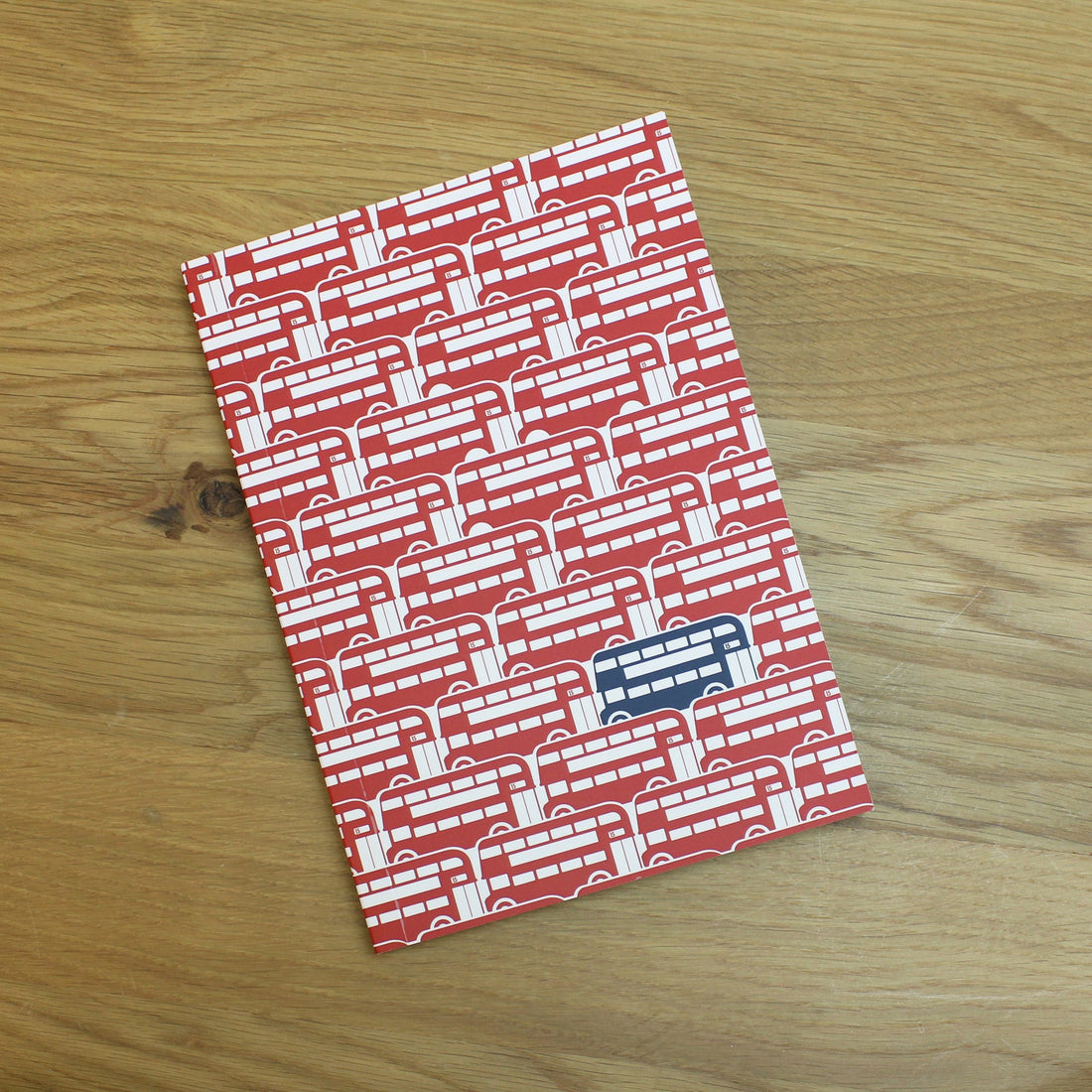 Red Bus A5 Softcover Notebook