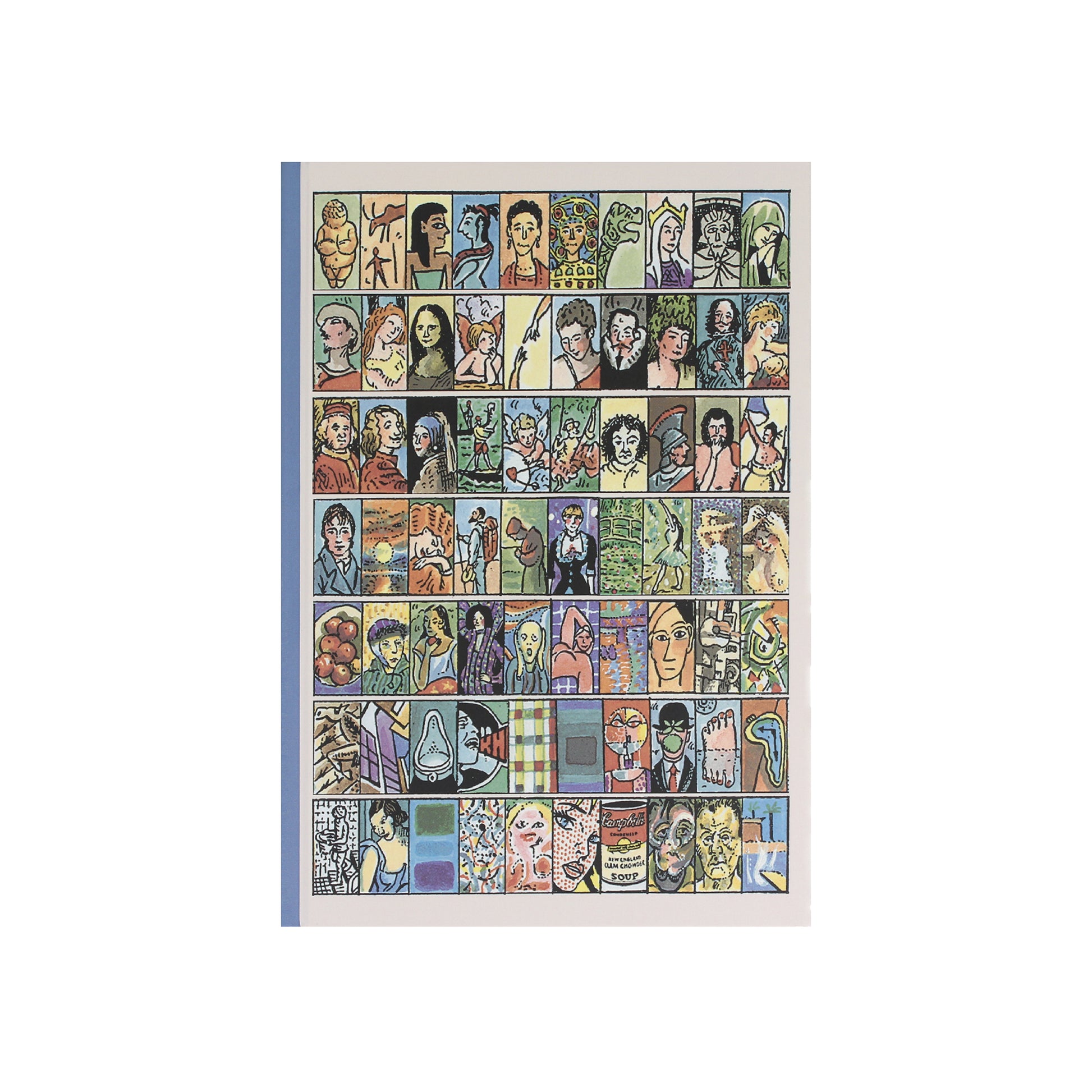 Art Chart A5 Hardback Notebook