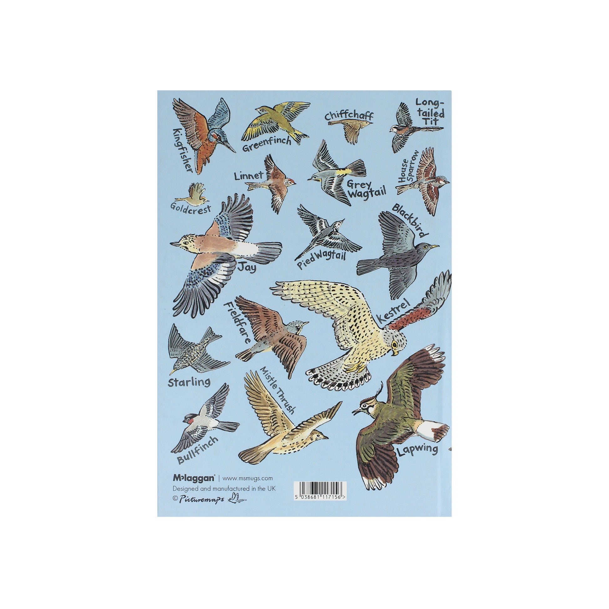 British Birds A5 Hardback Notebook