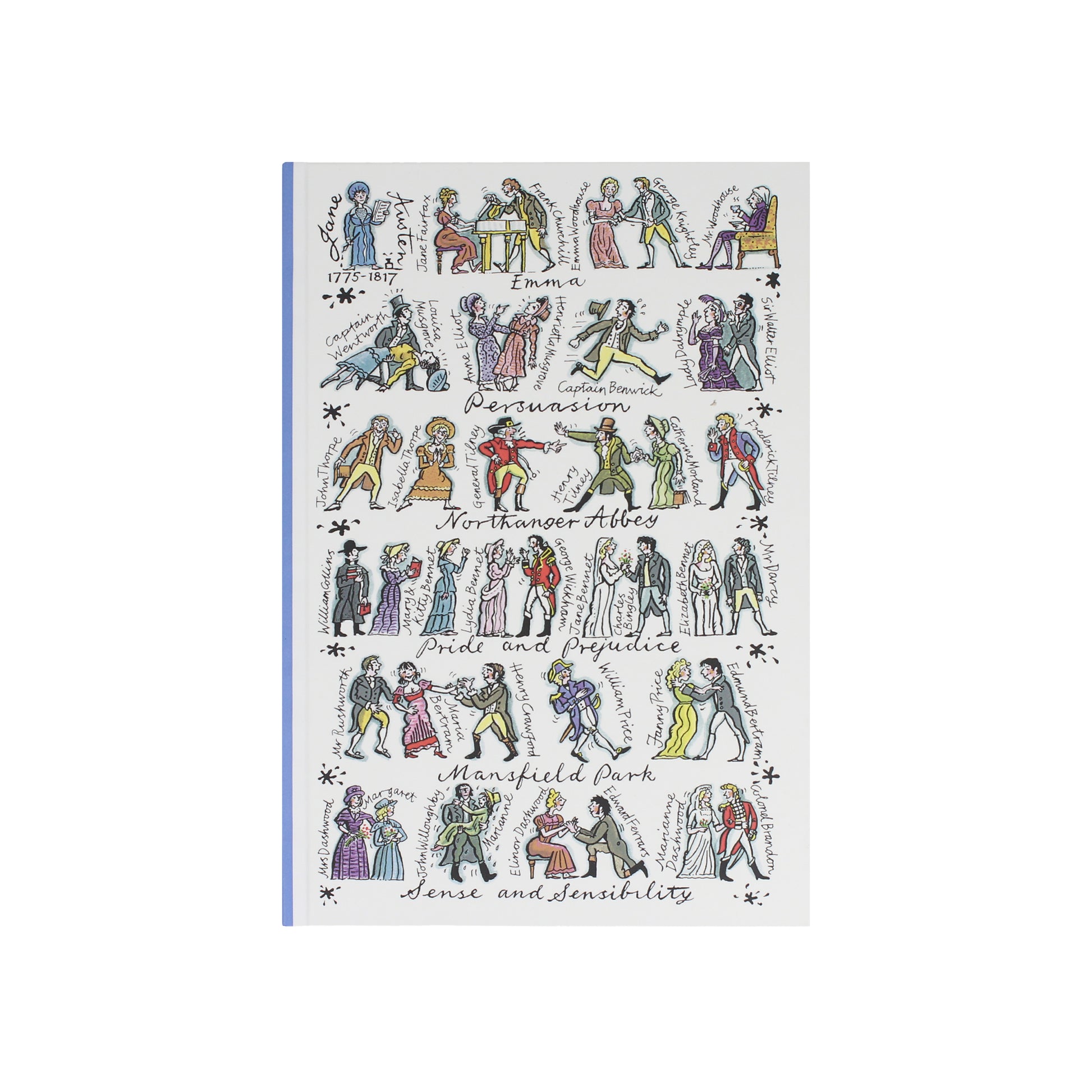 Jane Austen A5 Hardback Notebook