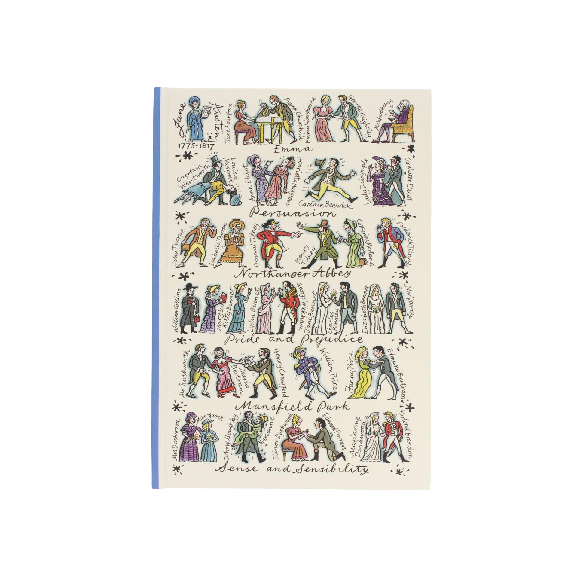 Jane Austen A5 Hardback Notebook