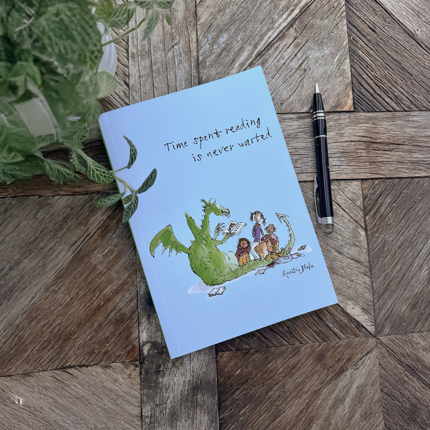 Time Spent Reading Softcover Notebook A5