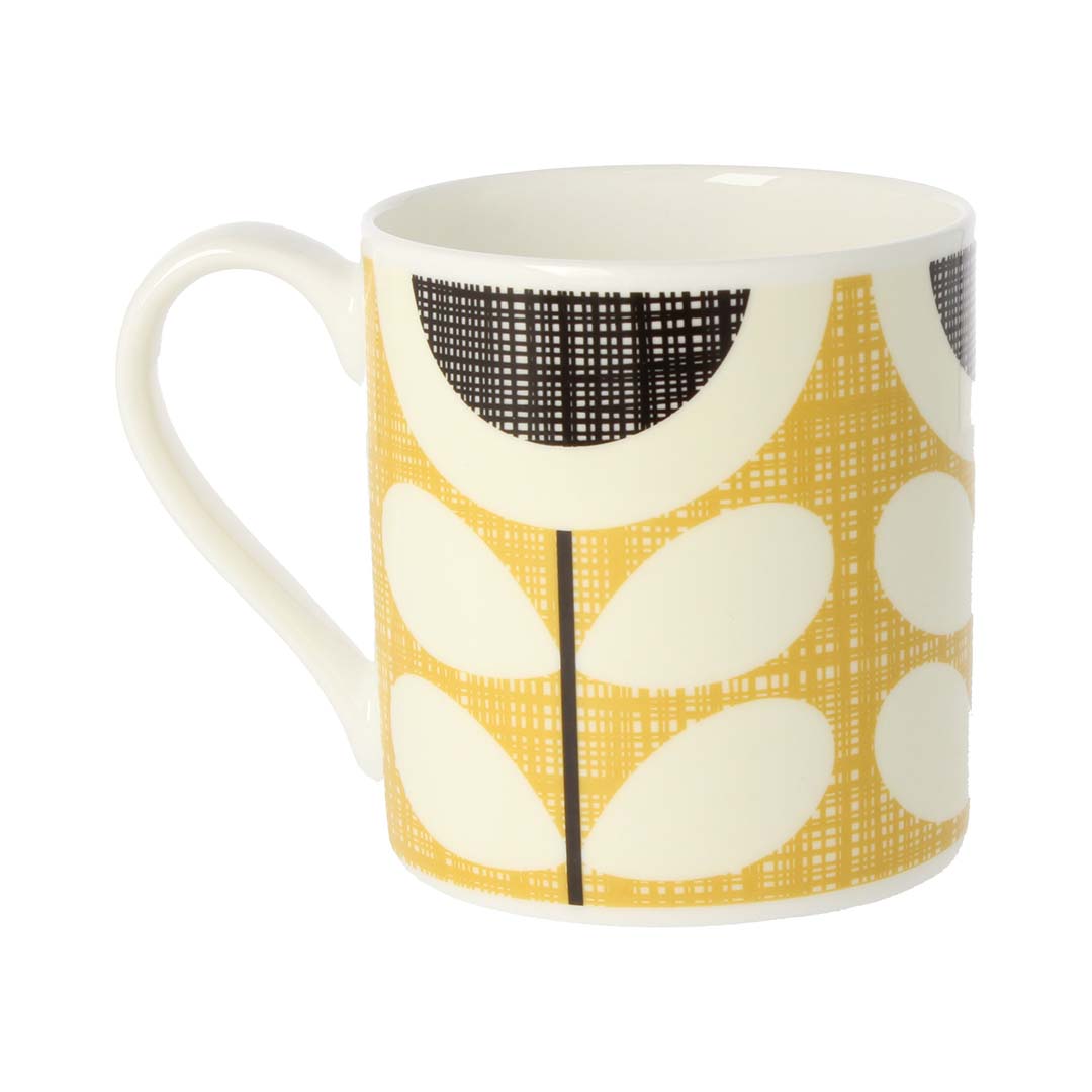 Scribble Sunflower Yellow Mug