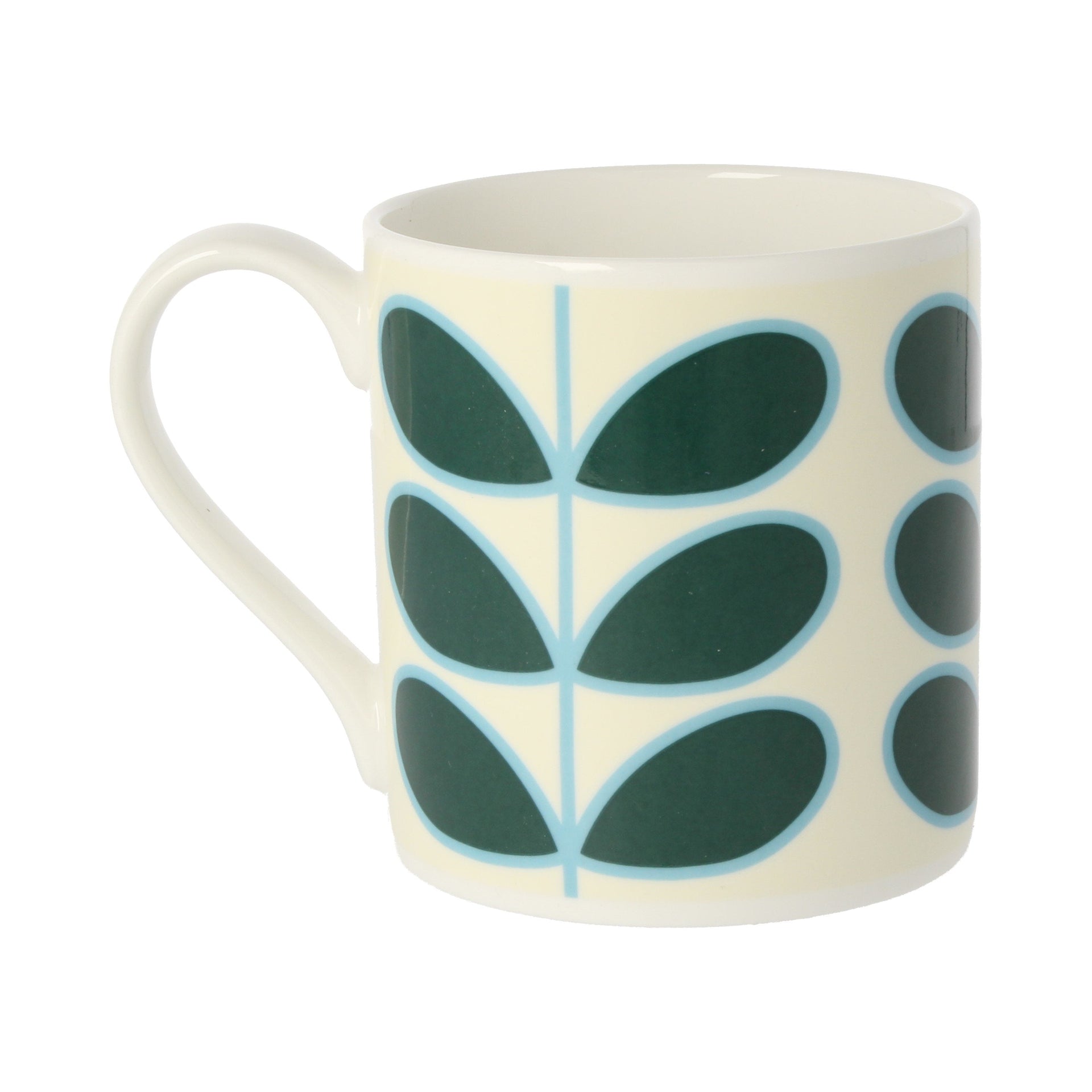 Linear Stem Teal Mug