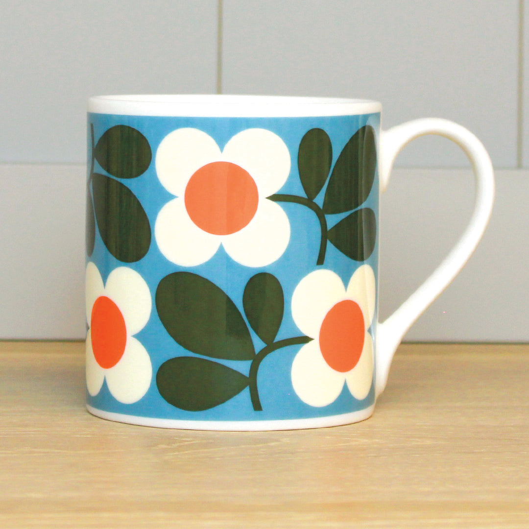 Floret Turqouise Mug