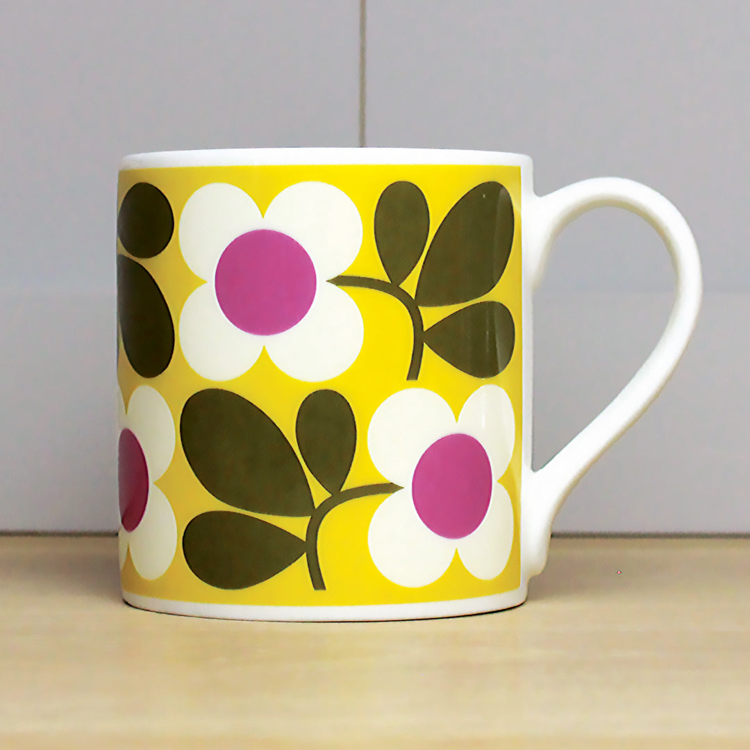 Floret Yellow Mug