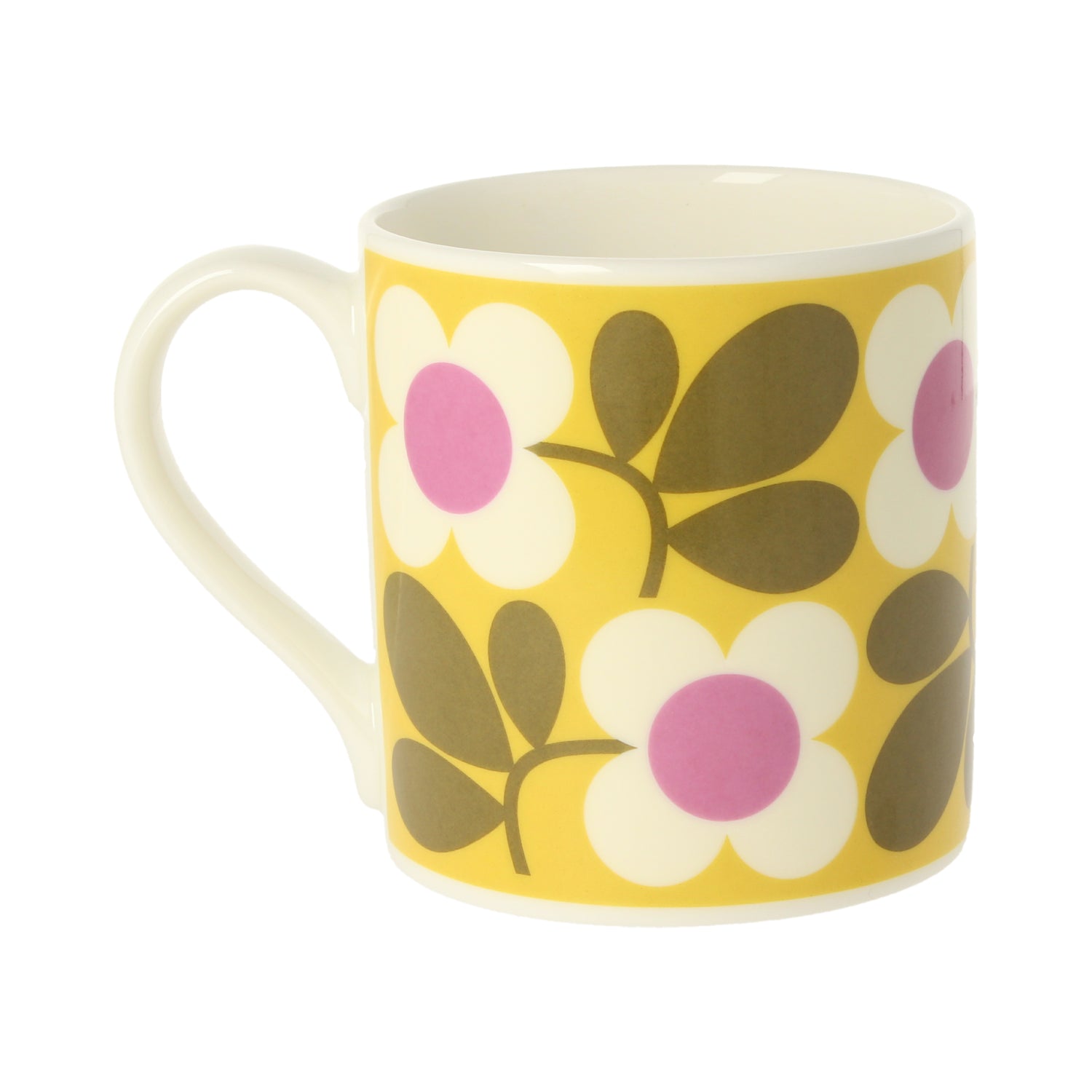 Floret Yellow Mug