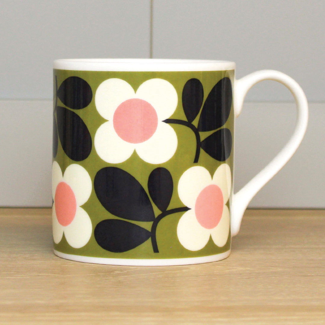 Floret Green Mug