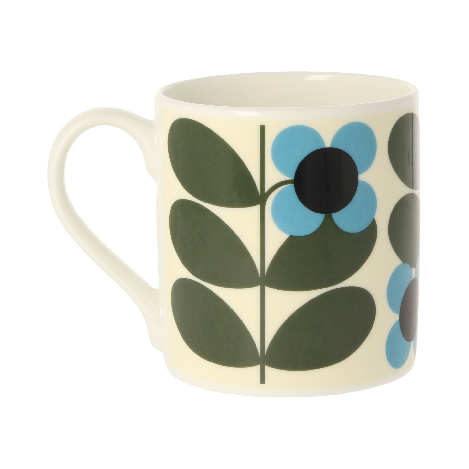 Stem Bloom Turquoise Mug