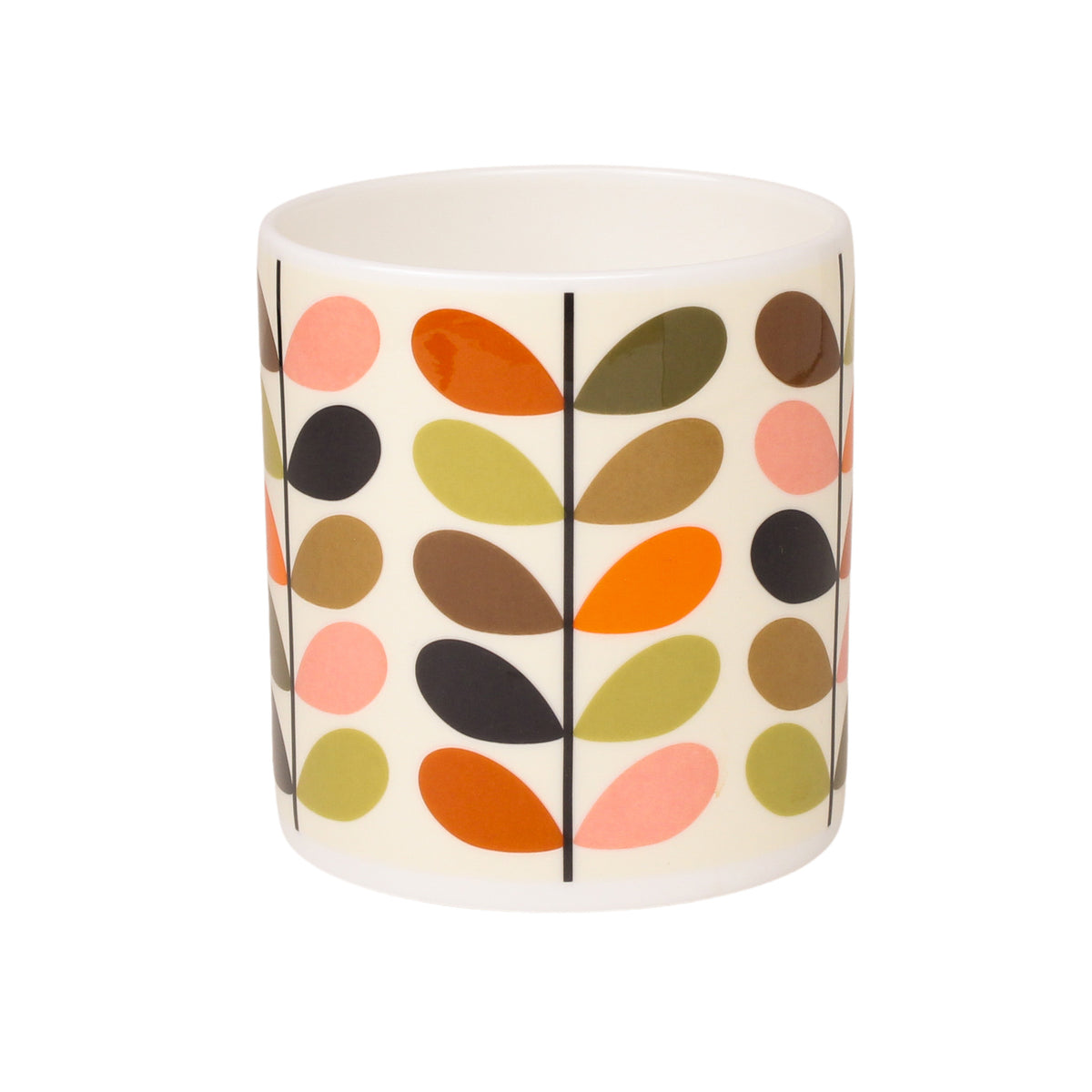 Multi Stem Auburn & Orange Mug