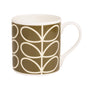 Linear Stem Dark Olive Mug