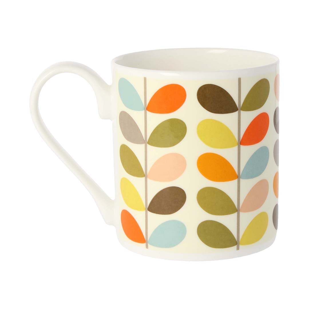 Multi Colour Ten Stem Mug