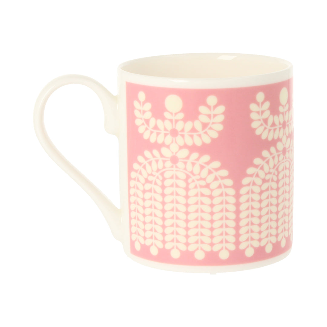 Folk Girl Pink Mug
