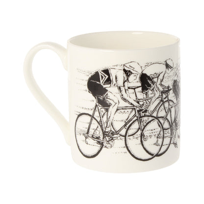 Sprint Finish Yellow Mug