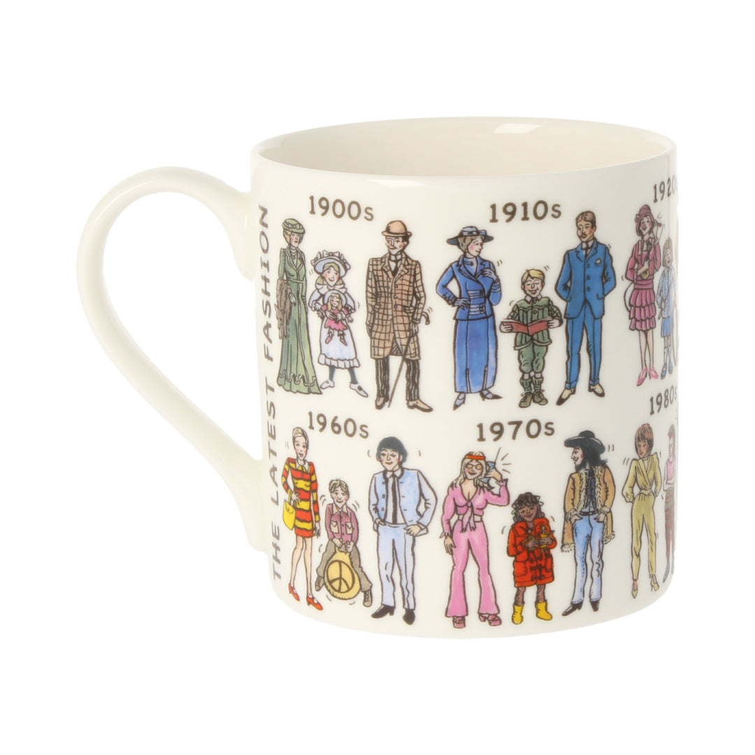 Fashion Through The Decades Mug