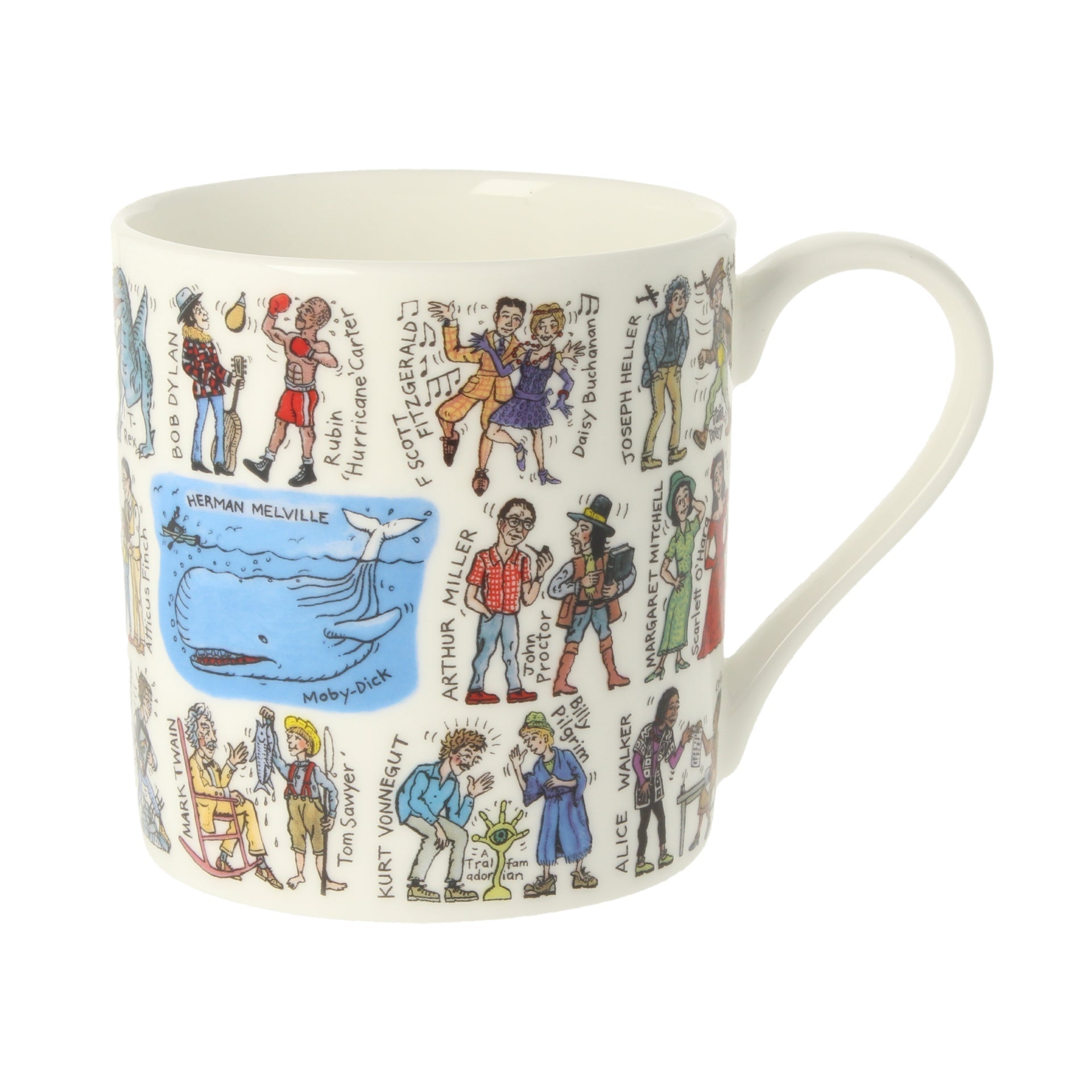 Writers & Characters USA Mug