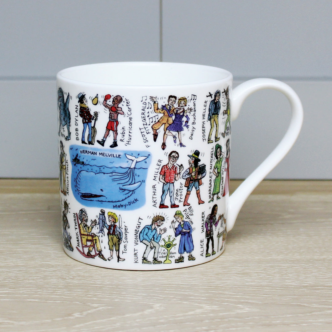 Writers & Characters USA Mug